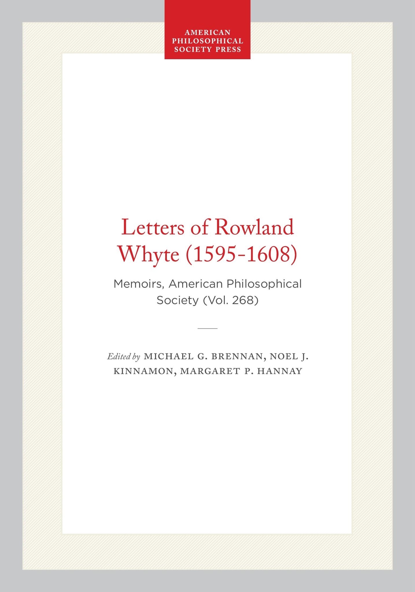 Letters of Rowland Whyte (1595-1608)